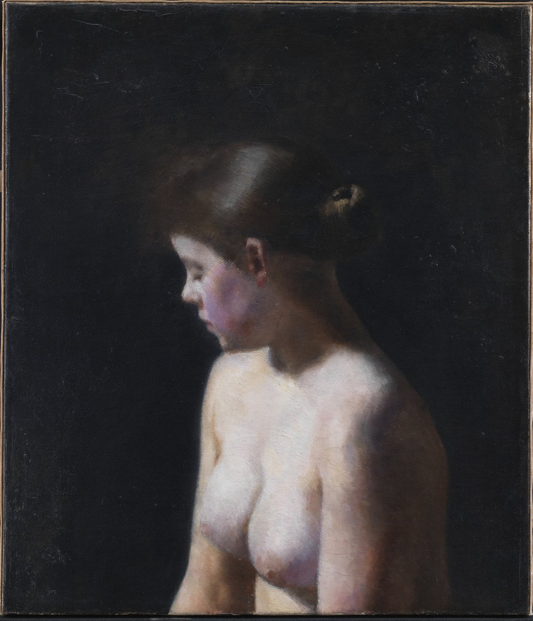 Modèle féminin nu - Vilhelm Hammershoi