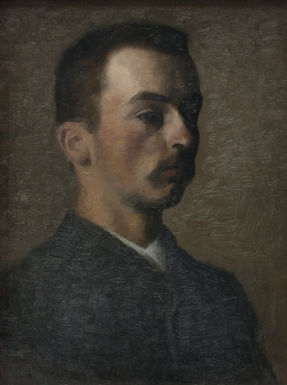 Autoportrait - Vilhelm Hammershoi