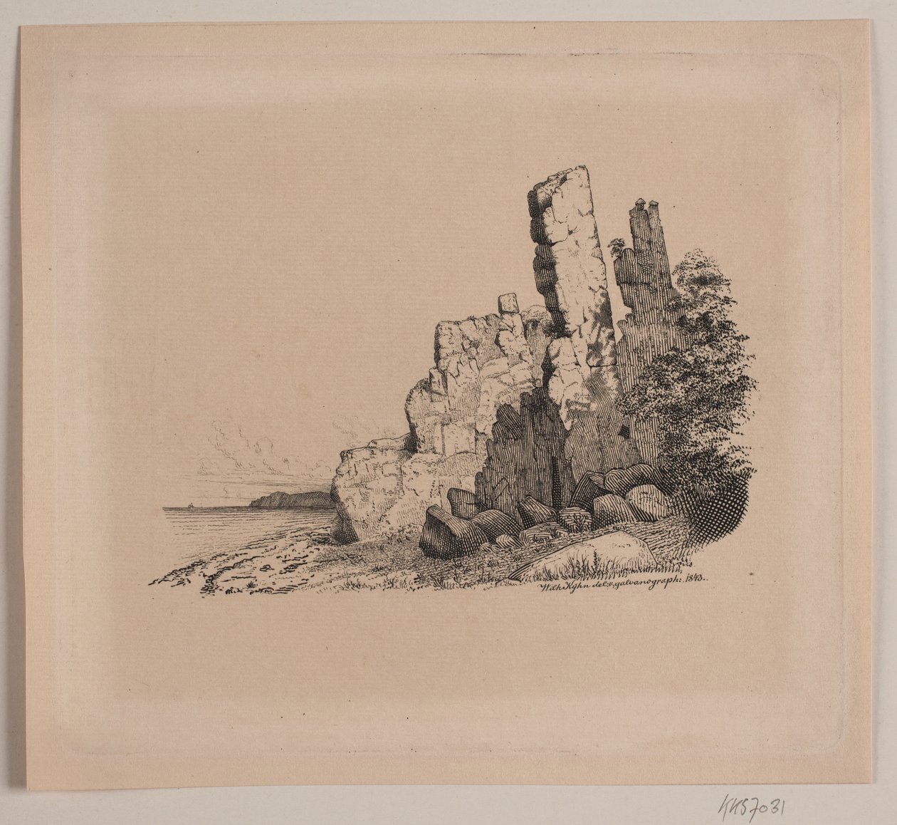 Côte rocheuse de Bornholm - Vilhelm Kyhn