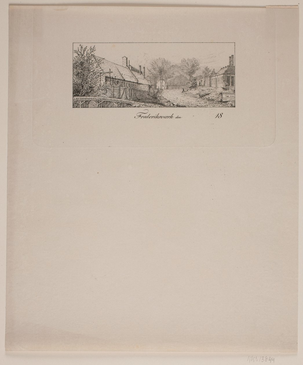 Gadeparti à Frederiksværk - Vilhelm Kyhn