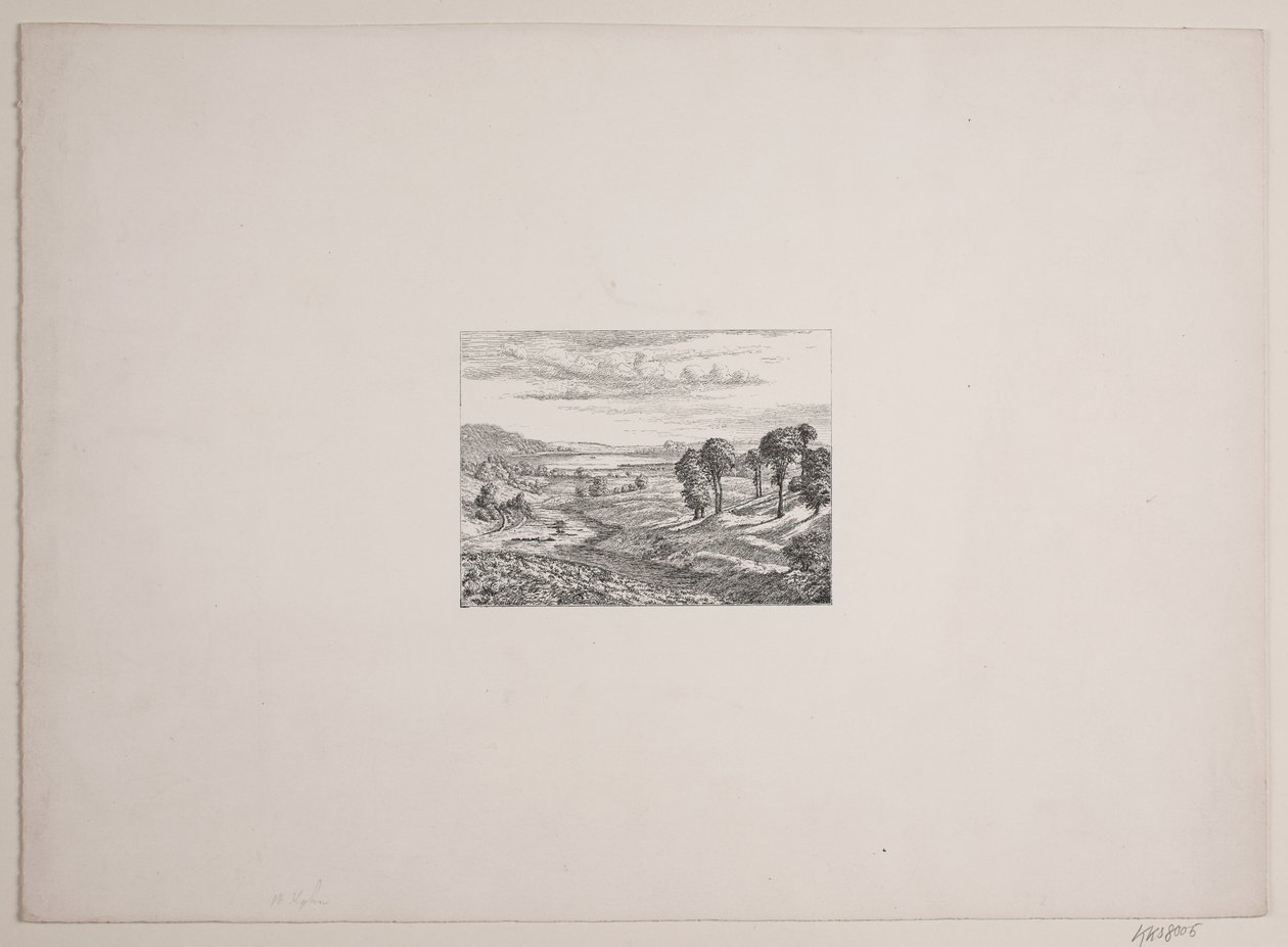 Paysage de la région de Himmelbjerget - Vilhelm Kyhn