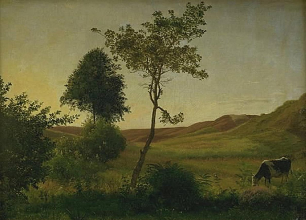 Paysage près de Hald vers le soir - Vilhelm Kyhn
