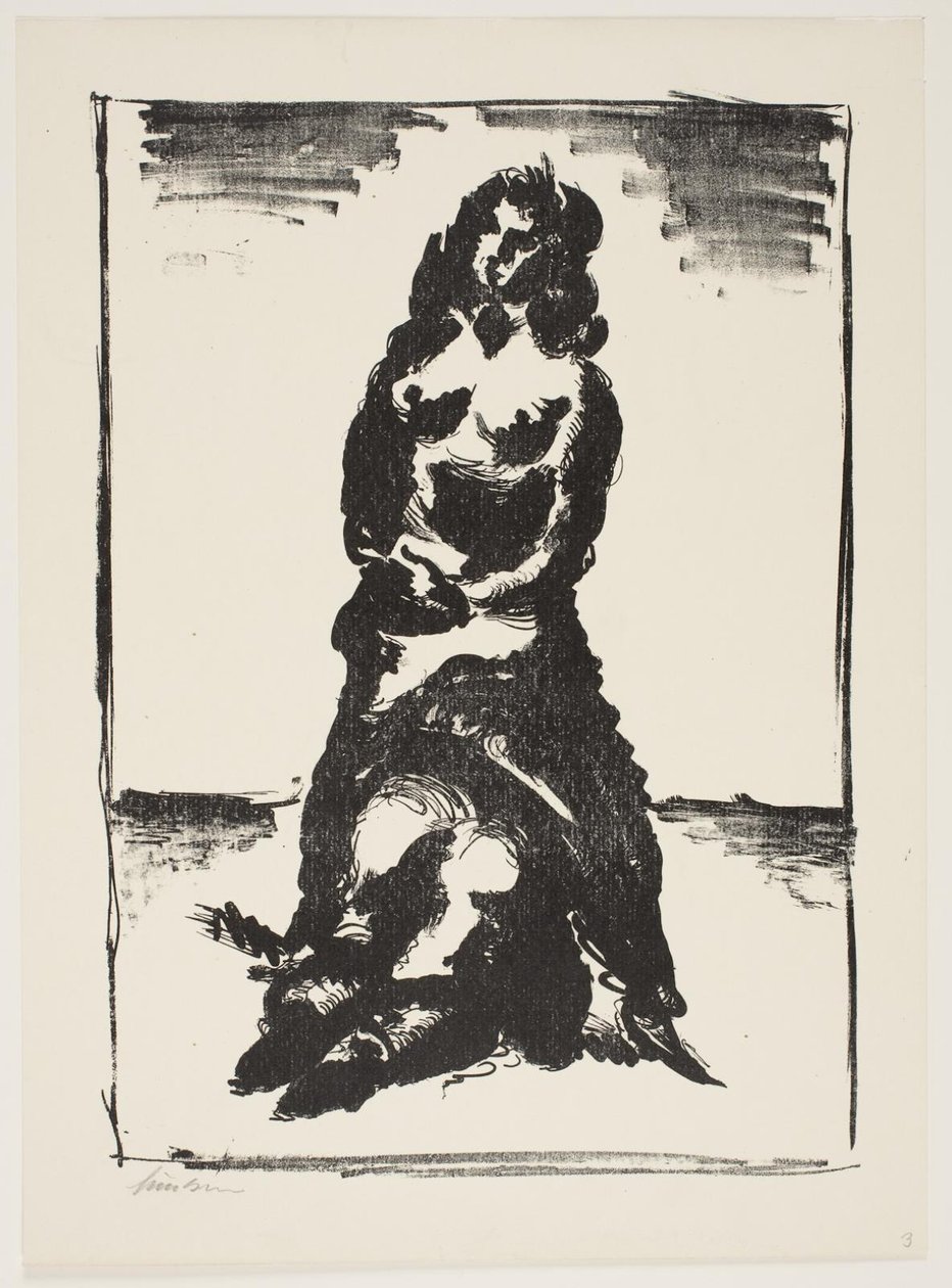 Feuille de "Klingens Kunstnermappe Nr. 2" - Vilhelm Lundstrøm