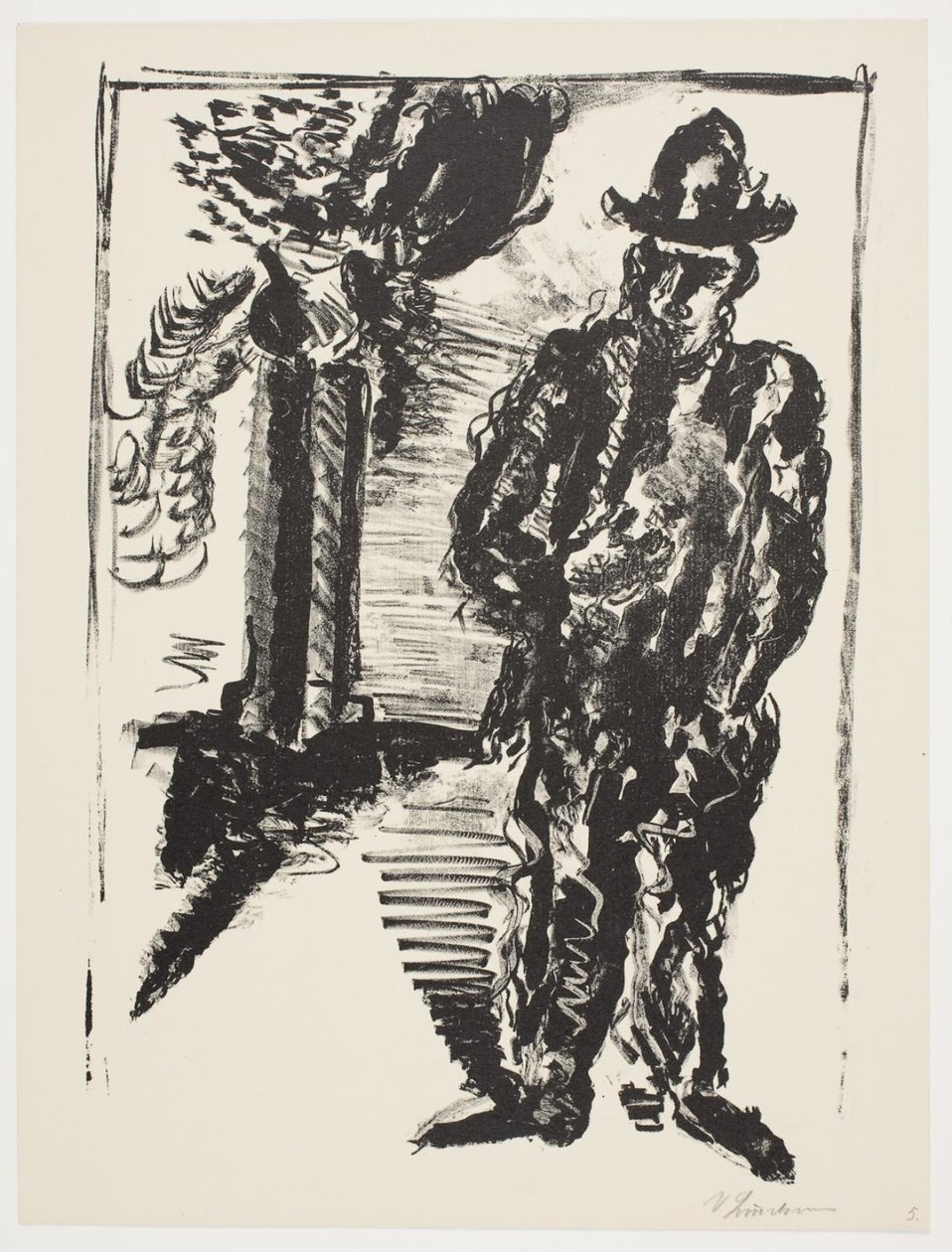 Page de "Klingens Kunstnermappe Nr. 2" - Vilhelm Lundstrøm