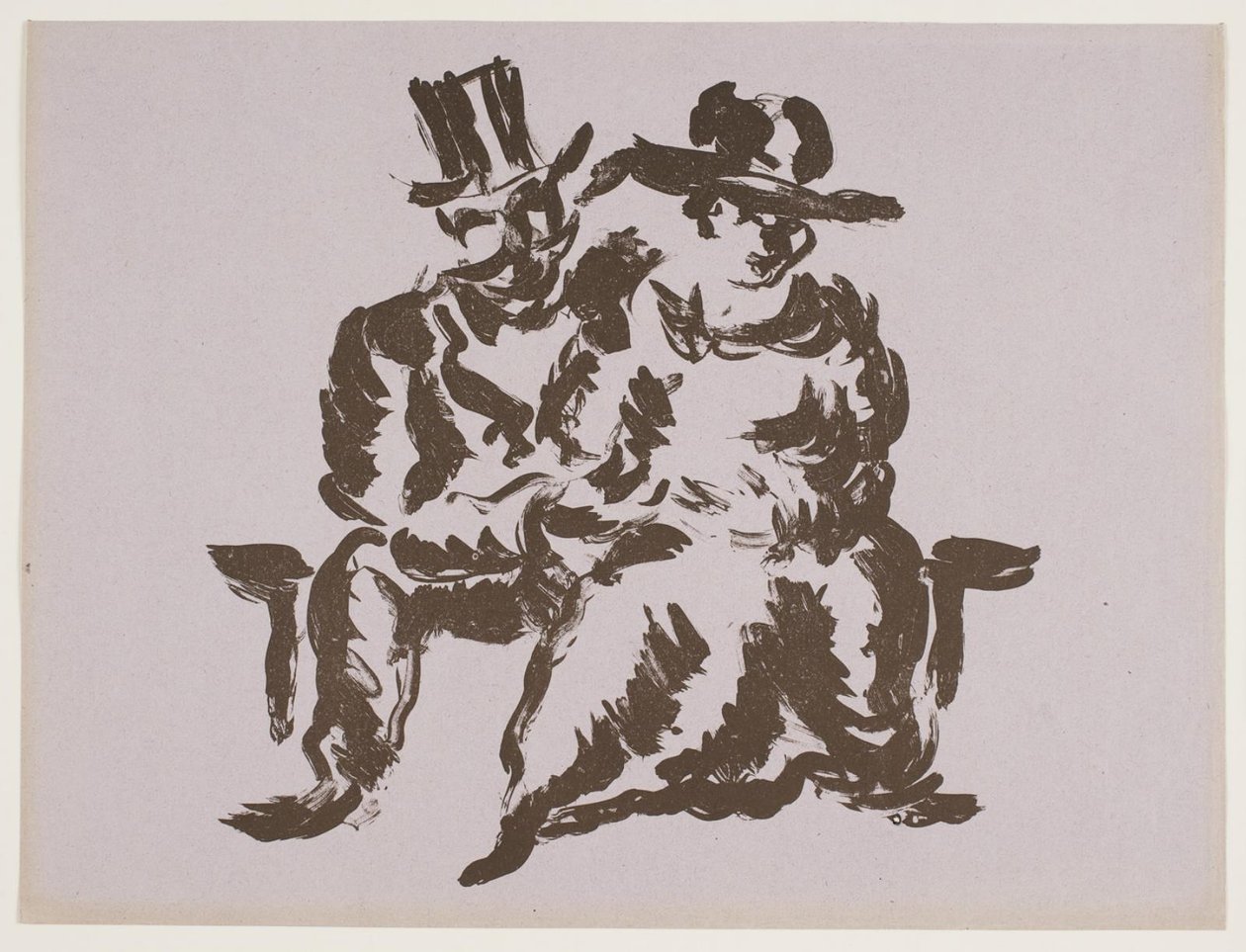 Composition de figures - Vilhelm Lundstrøm