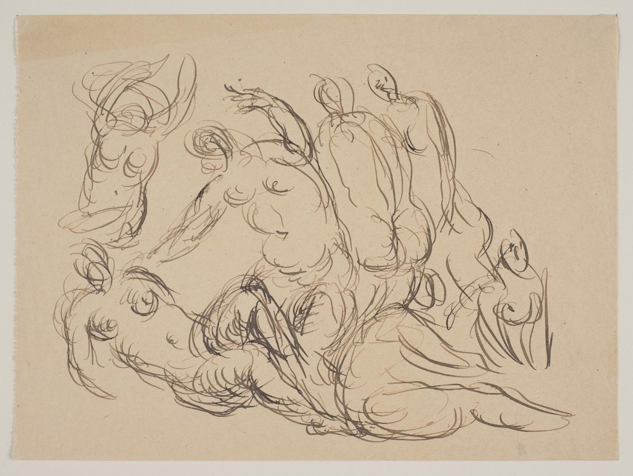 Composition avec sept femmes nues - Vilhelm Lundstrøm