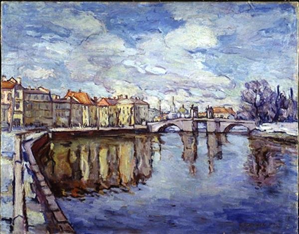 Vue de Tartu - Villem Aleksander Ormisson