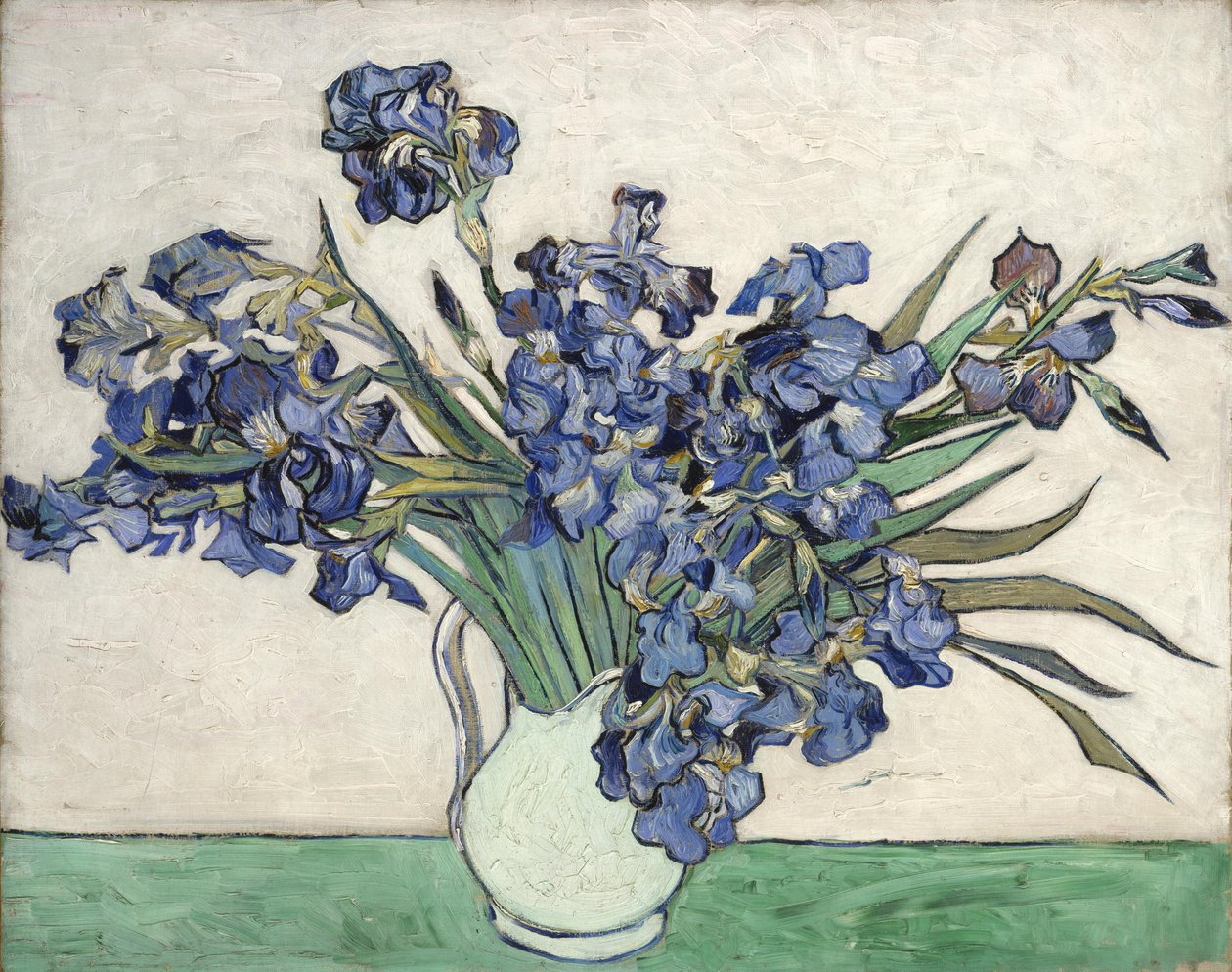 Vase avec iris - Vincent van Gogh