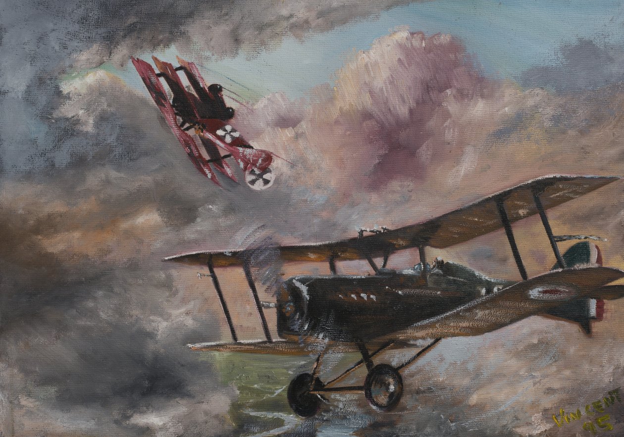 Combat aérien 1917, 1995 - Vincent Alexander Booth