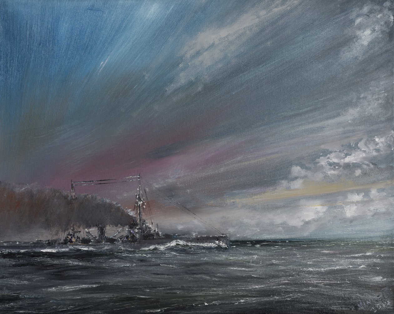 Moltke entre dans la bataille du Skagerrak 1916, 2014 - Vincent Alexander Booth
