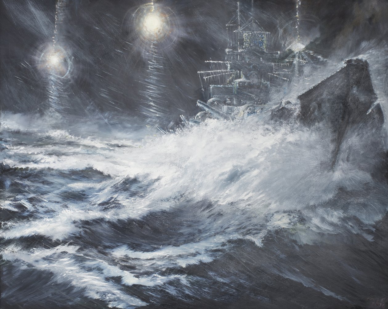 Surpris par Starshell Scharnhorst au Cap Nord, 2008 - Vincent Alexander Booth