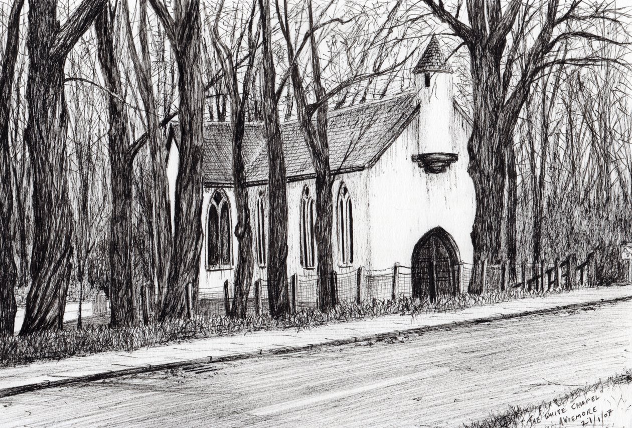 La chapelle blanche Aviemore, 2007 - Vincent Alexander Booth
