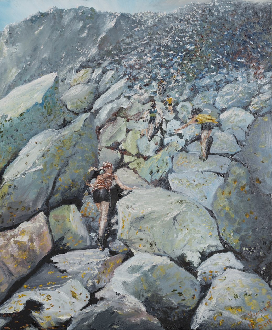 Course en montée, 2013 - Vincent Alexander Booth