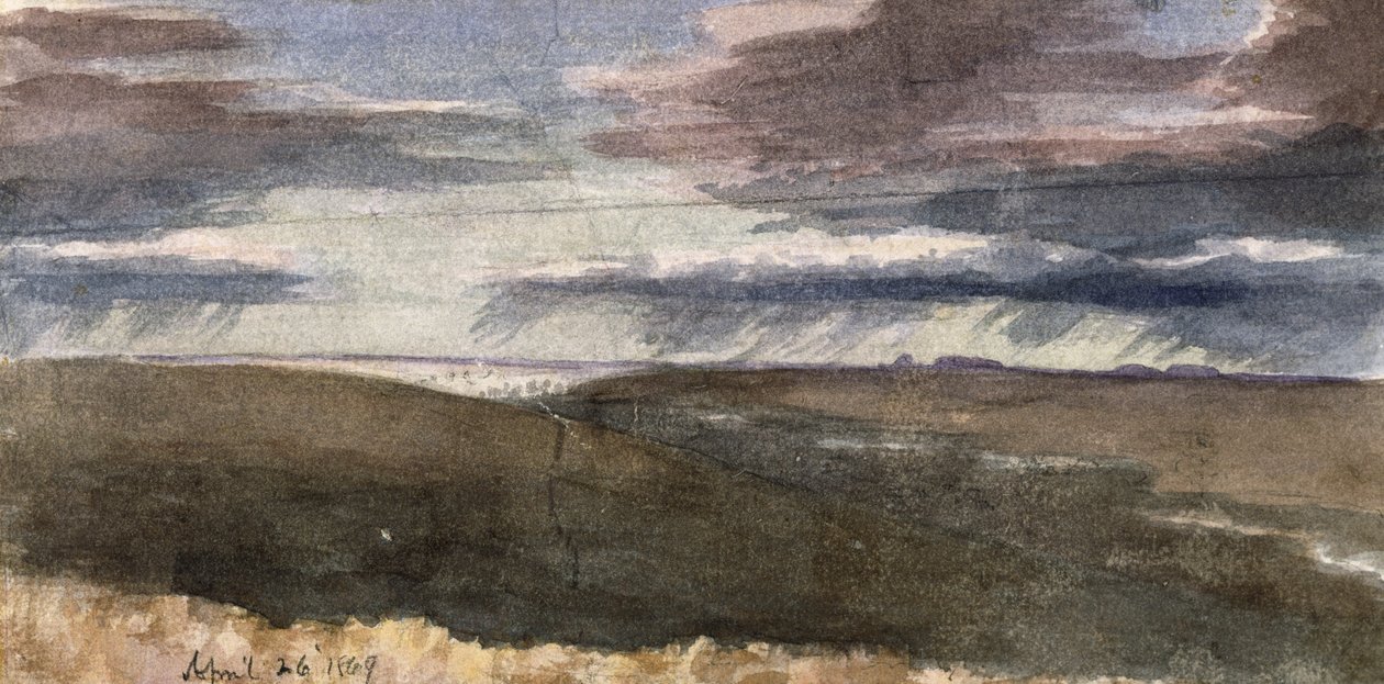 Scène du sud-ouest, 26 avril 1869 - Vincent Colyer