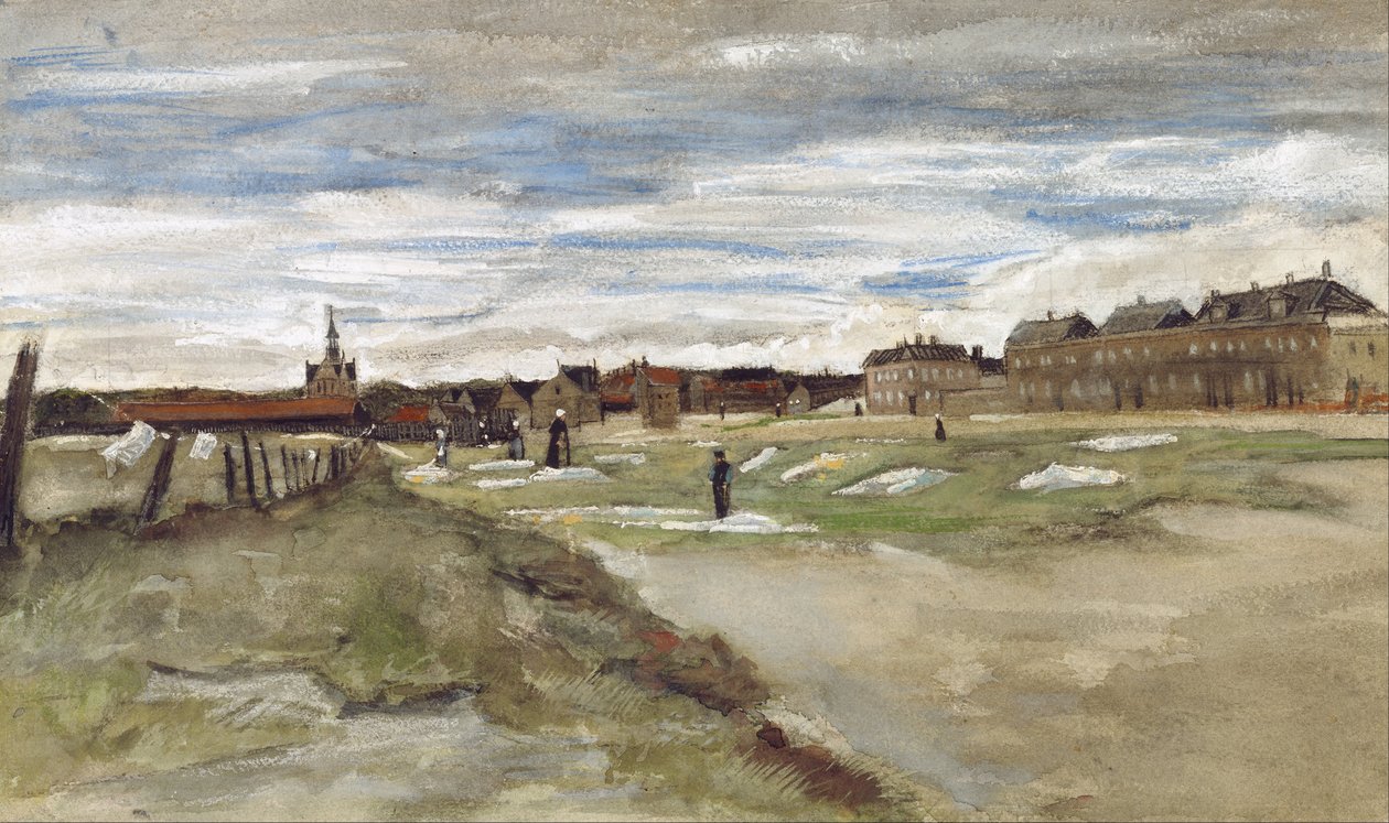 Terrain de blanchiment à Scheveningen - Vincent van Gogh