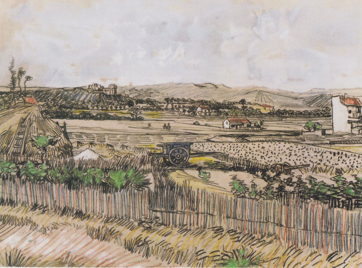 Récolte en Provence - Vincent van Gogh