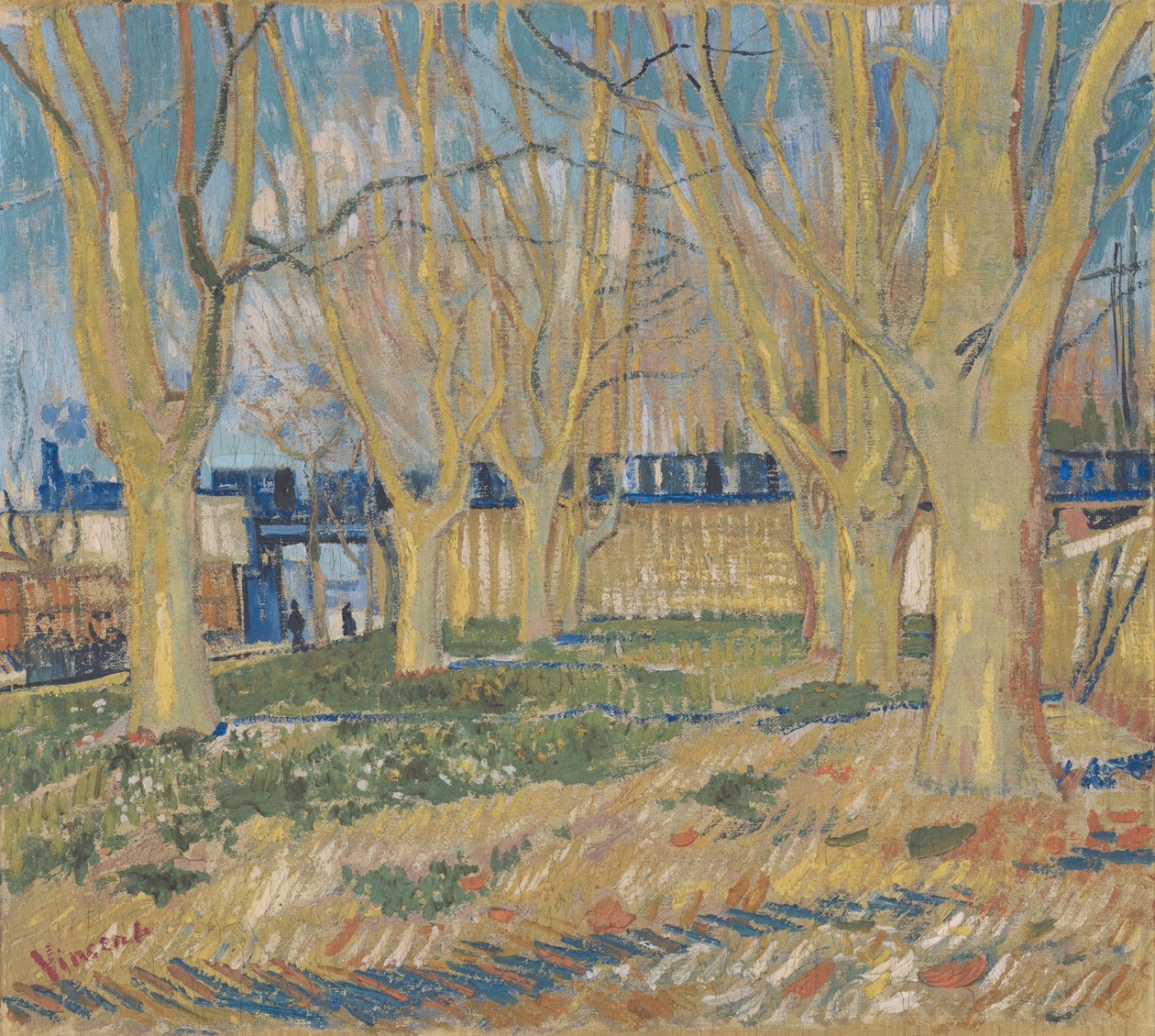 Le Train Bleu - Vincent van Gogh