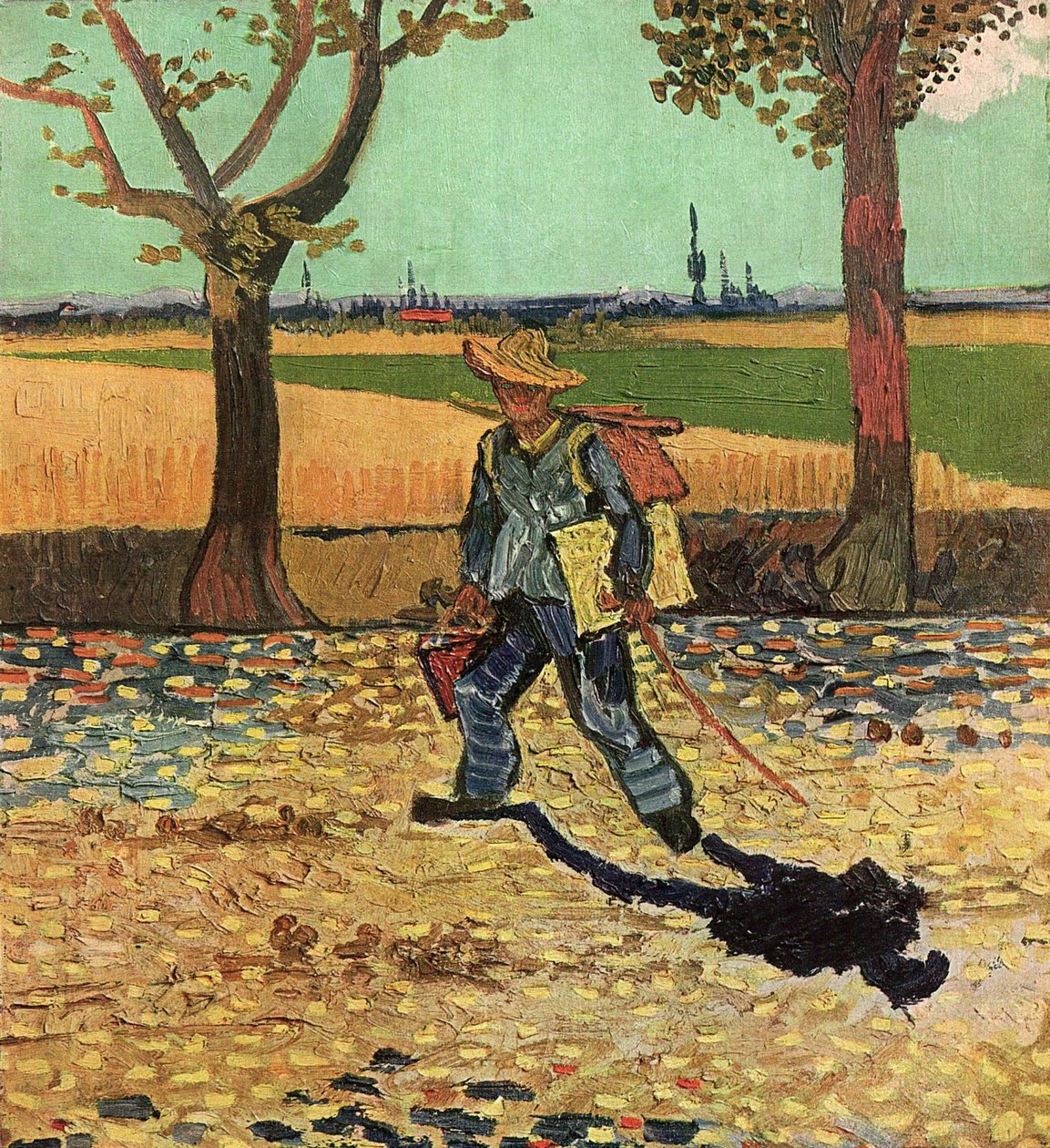 Homme avec sac à dos, 1888 - Vincent van Gogh