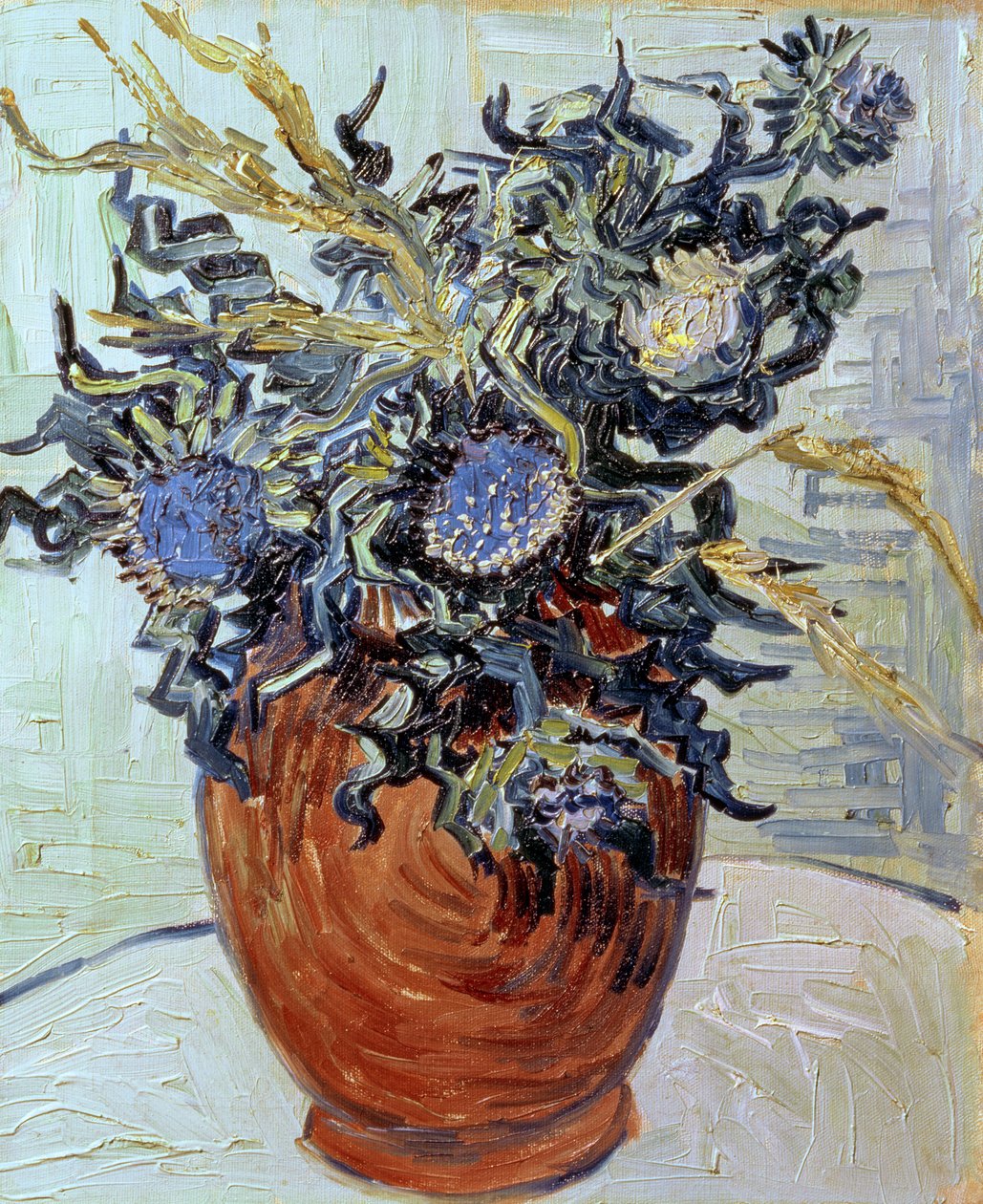 Nature morte avec chardons, 1890 - Vincent van Gogh