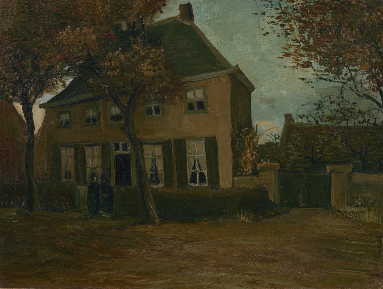 Le presbytère à Nuenen - Vincent van Gogh