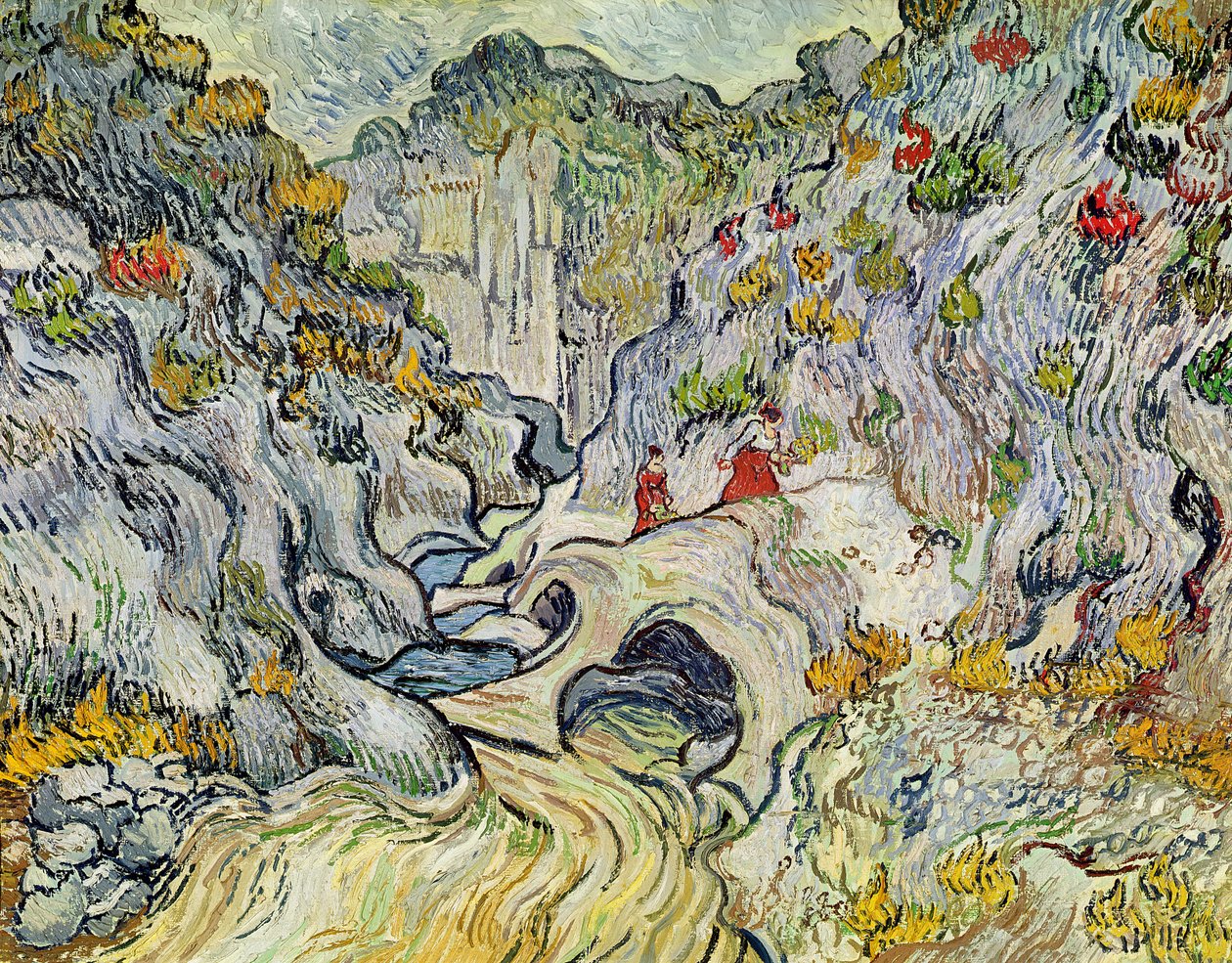 Le ravin des Peyroulets, 1889 - Vincent van Gogh
