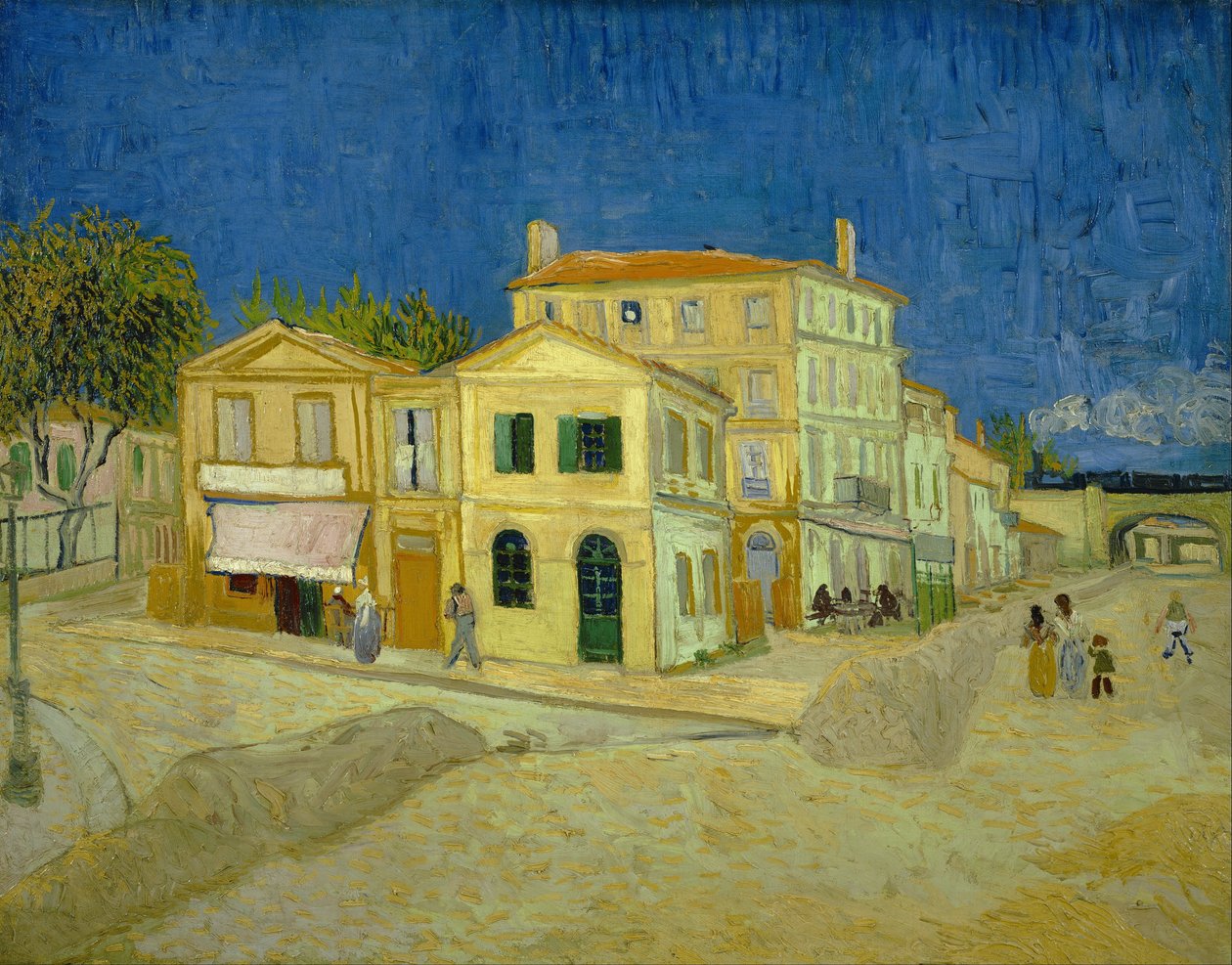 La maison jaune (La rue) - Vincent van Gogh