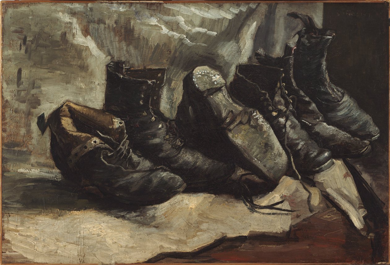 Trois paires de chaussures - Vincent van Gogh