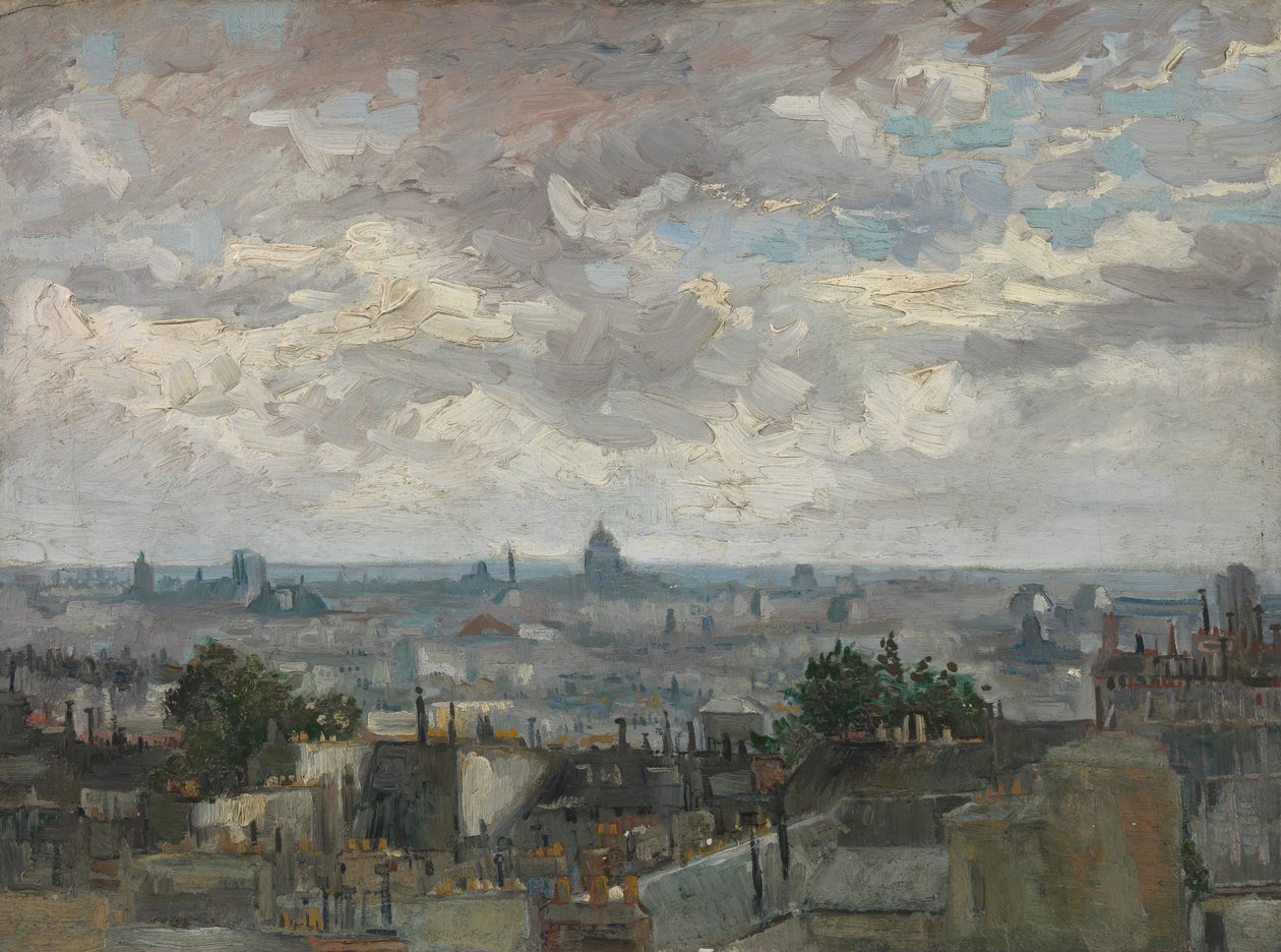 Vue de Paris - Vincent van Gogh