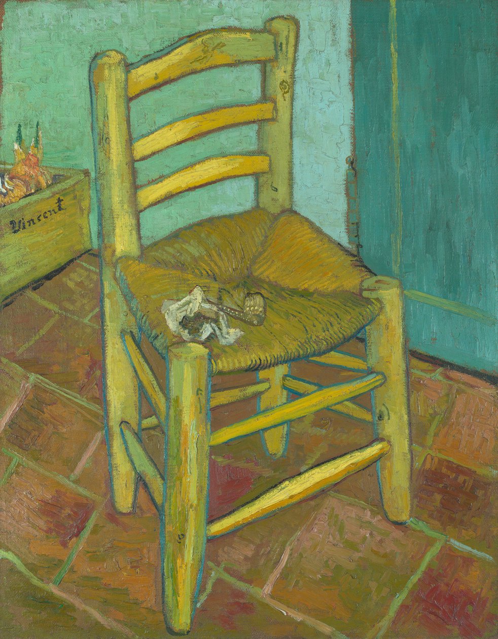La Chaise de Vincent, 1888 - Vincent van Gogh