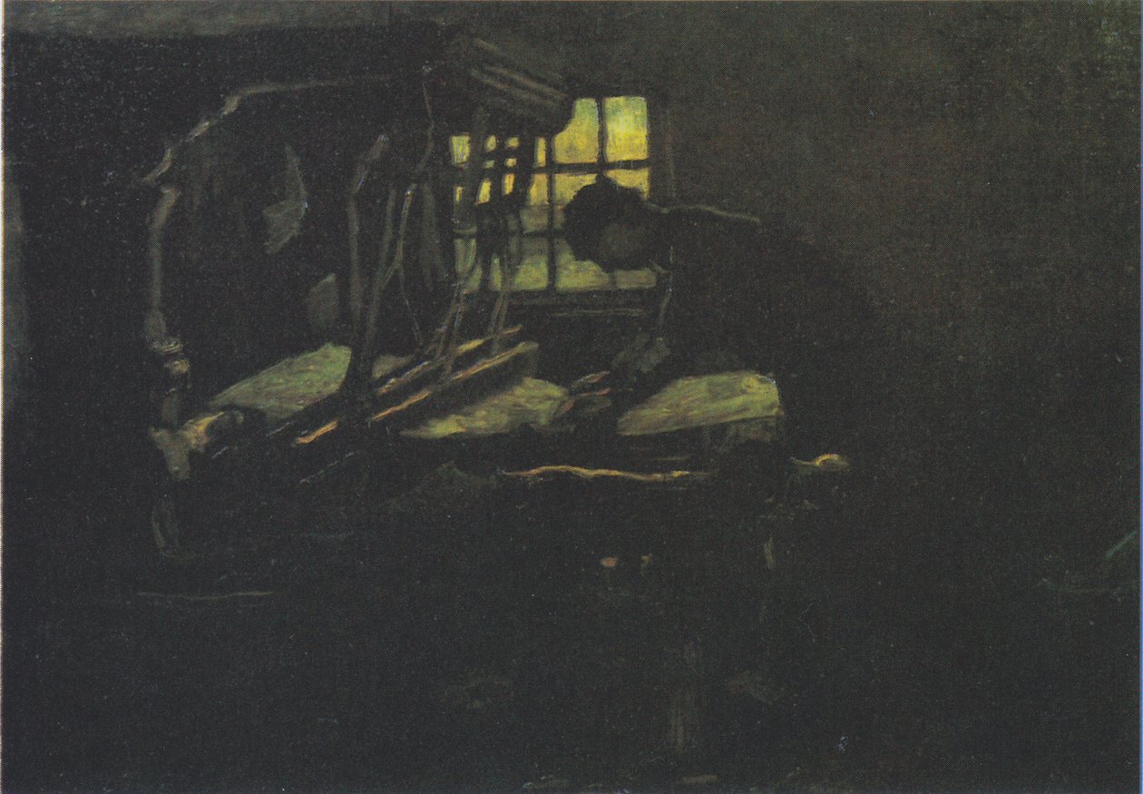 Tisserand, debout au métier à tisser - Vincent van Gogh