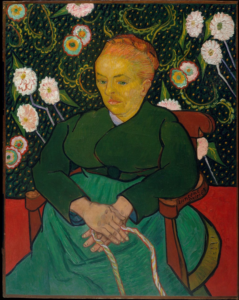 Femme berçant un berceau - Vincent van Gogh