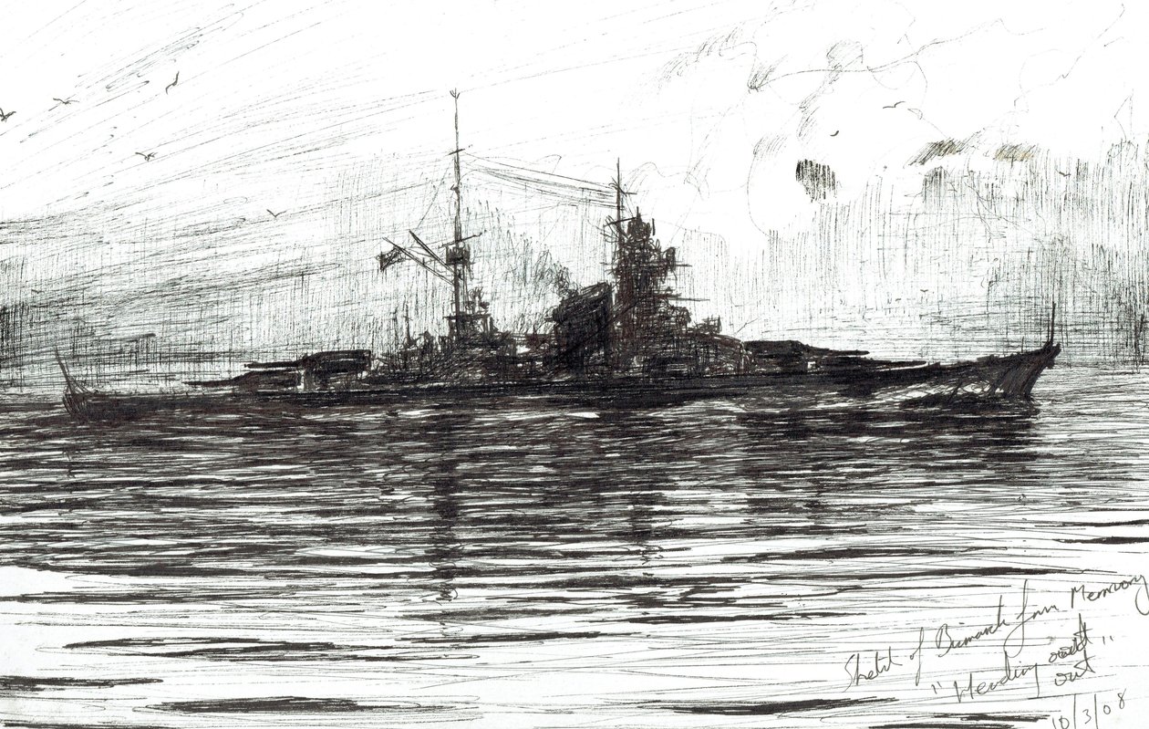 Bismarck prend la mer, 2008 - Vincent Alexander Booth