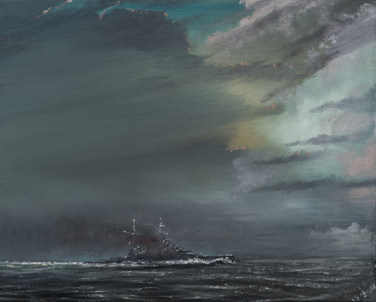 HMS Hood 1941, 2014 - Vincent Alexander Booth