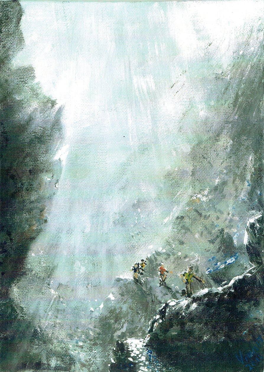 Course de sentier de montagne - Vincent Alexander Booth