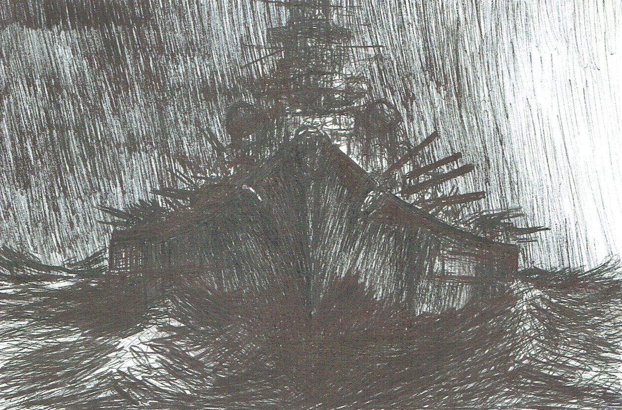 Tirpitz par gros temps, 1942, 2004 - Vincent Alexander Booth