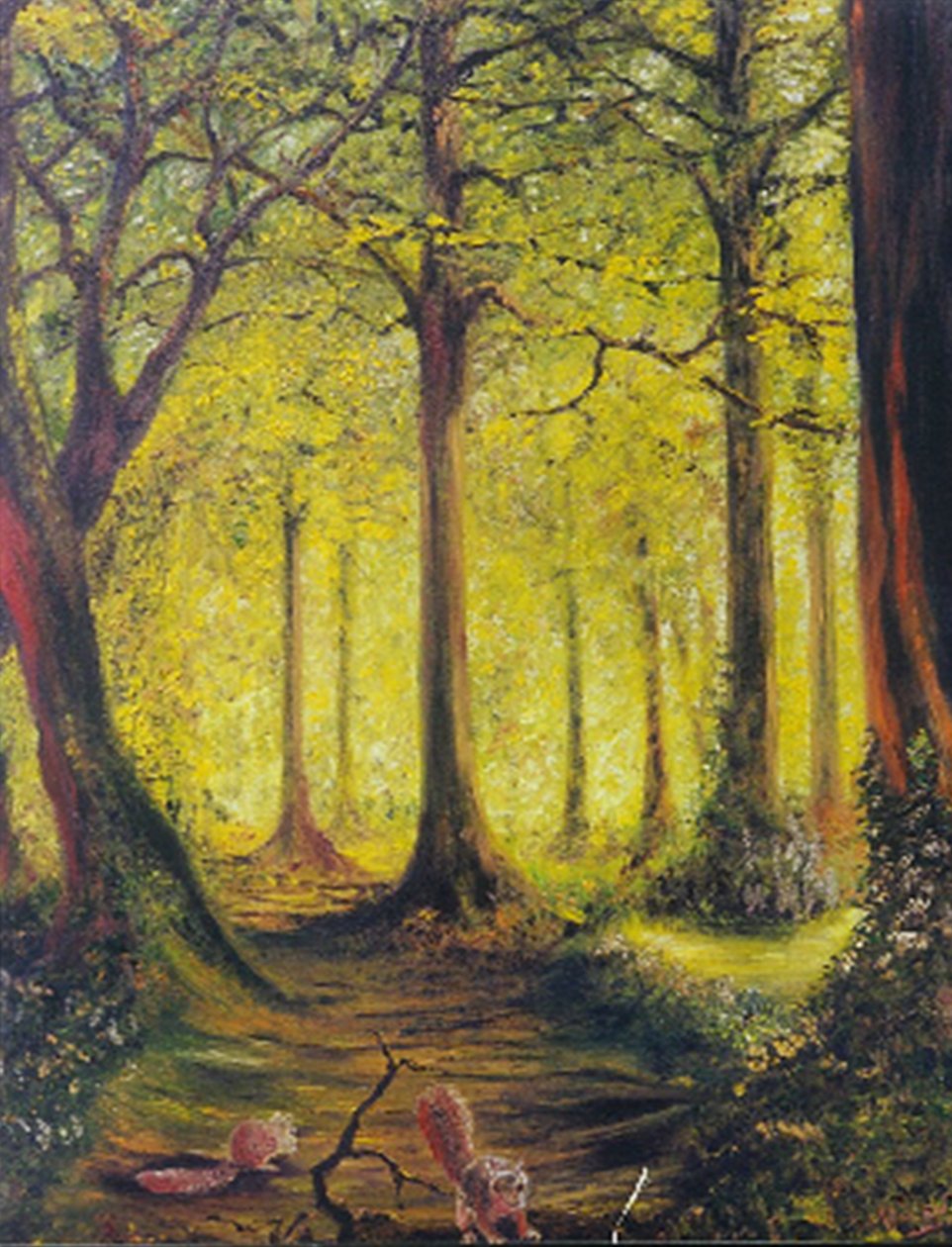 Jaune forestier - Vincent Alexander Booth