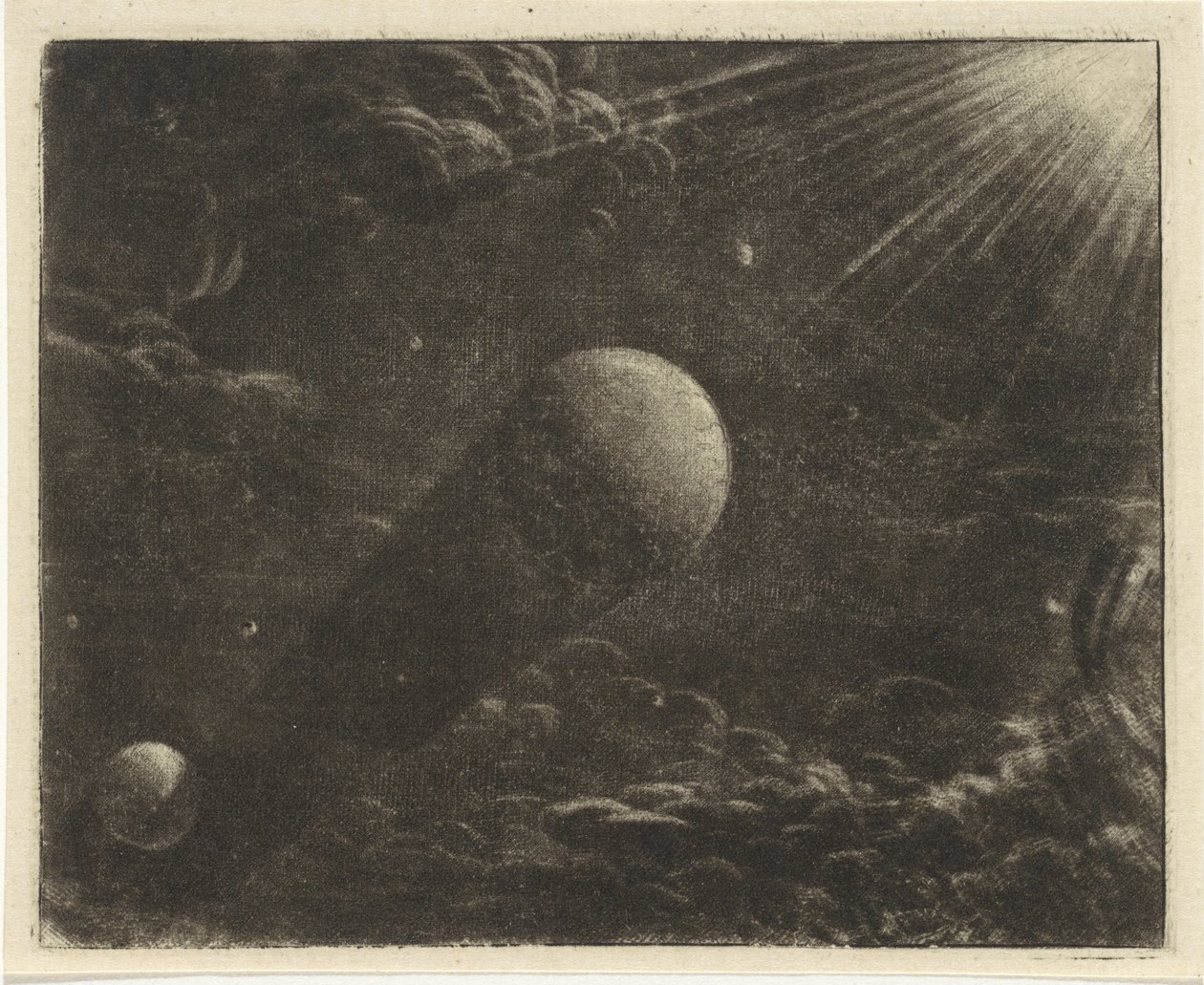 Éclipse de lune - Vincent Laurensz. van der Vinne (II)