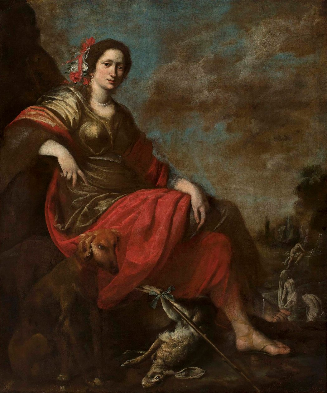 Diana la chasseresse (sans le cadre) - Vincent Malò (I)