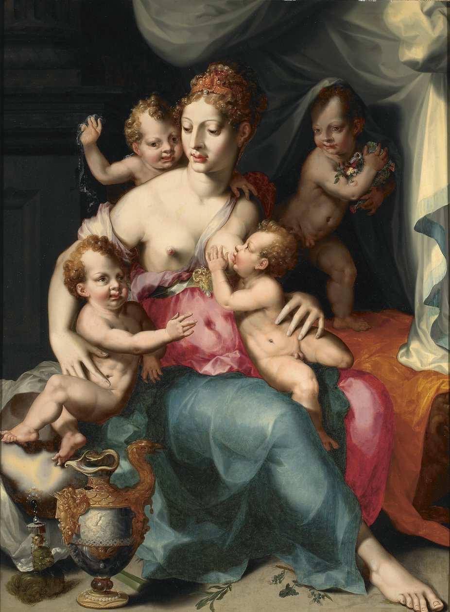 Caritas, 1540 - Vincent Sellaer