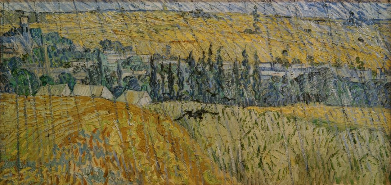 Auvers sous la pluie - Vincent van Gogh