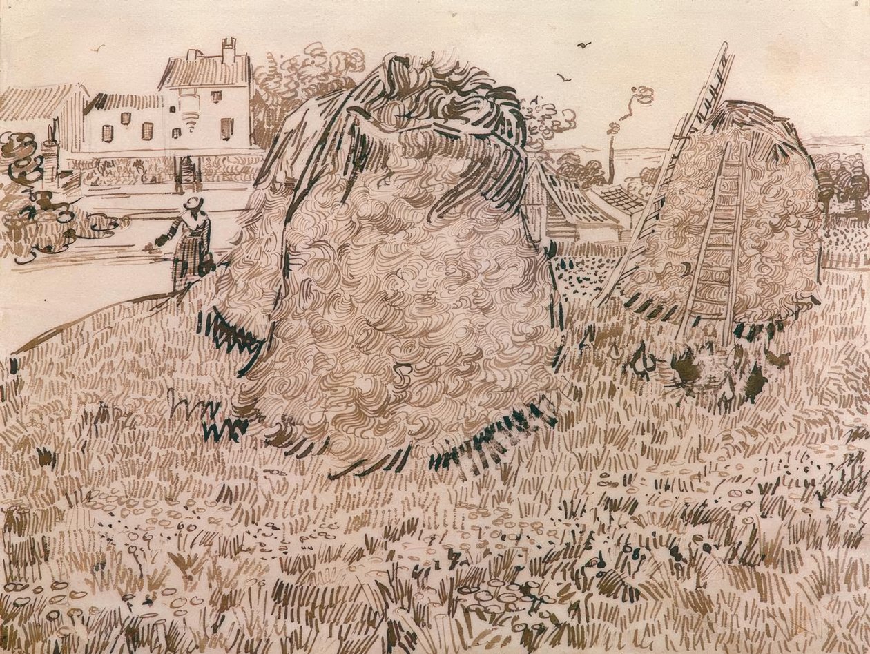 Les Meules - Vincent van Gogh