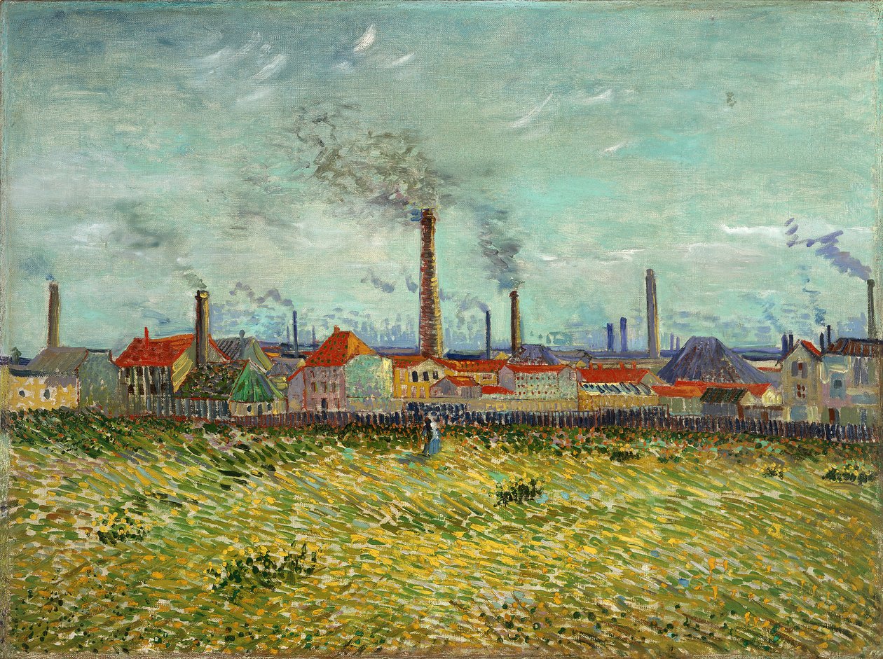 Usines à Clichy - Vincent van Gogh