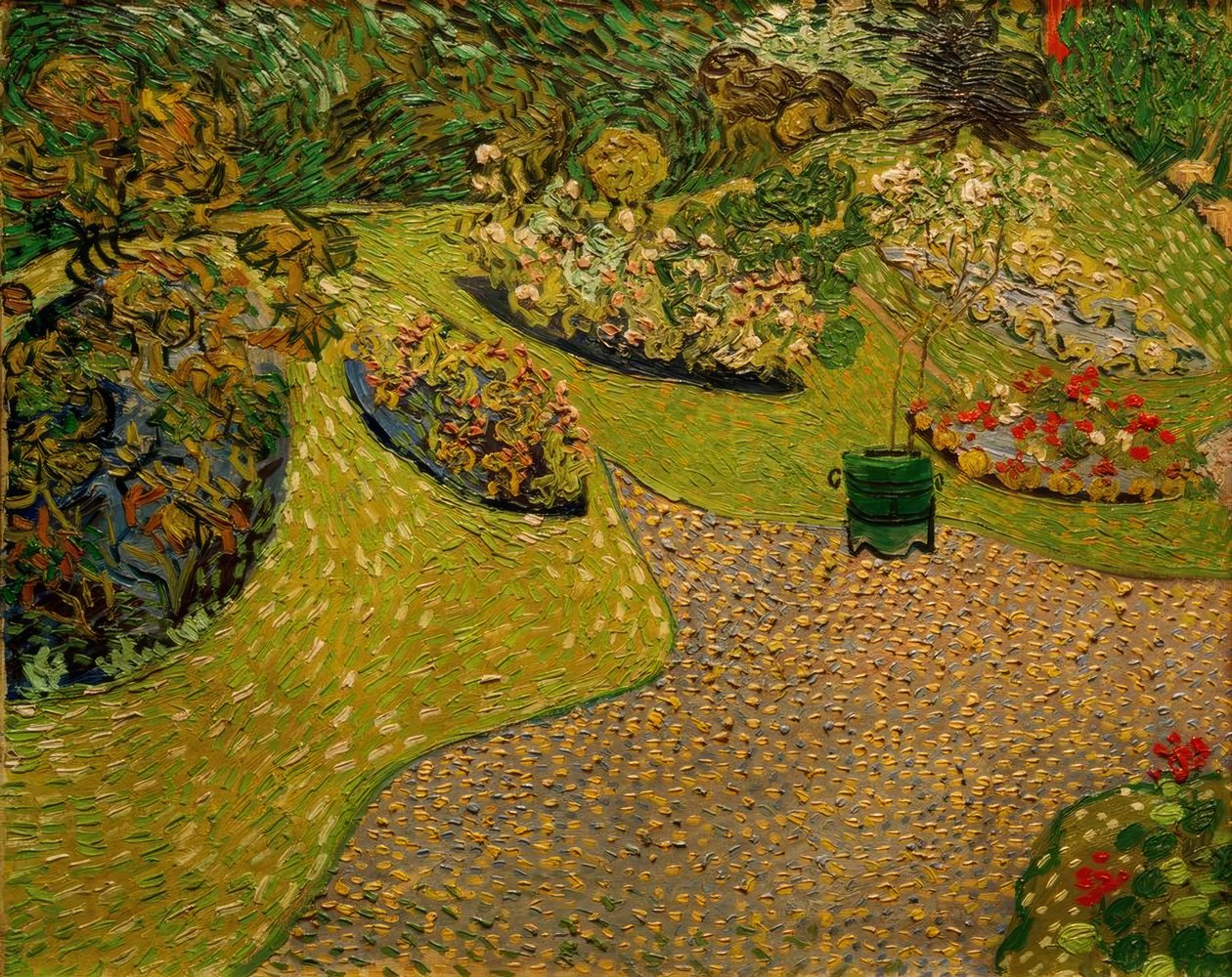 Jardin à Auvers - Vincent van Gogh