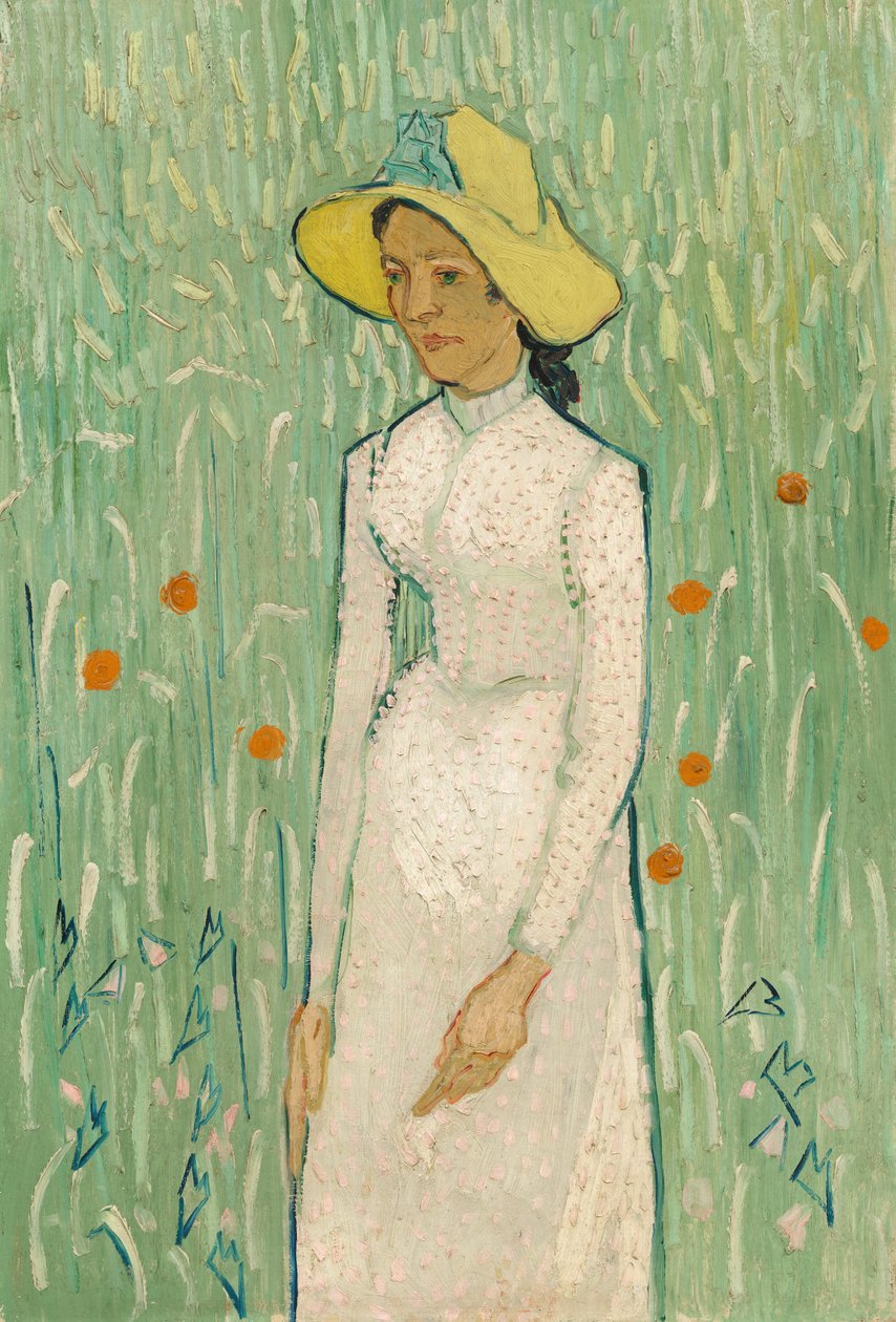 Fille en blanc, 1890 - Vincent van Gogh