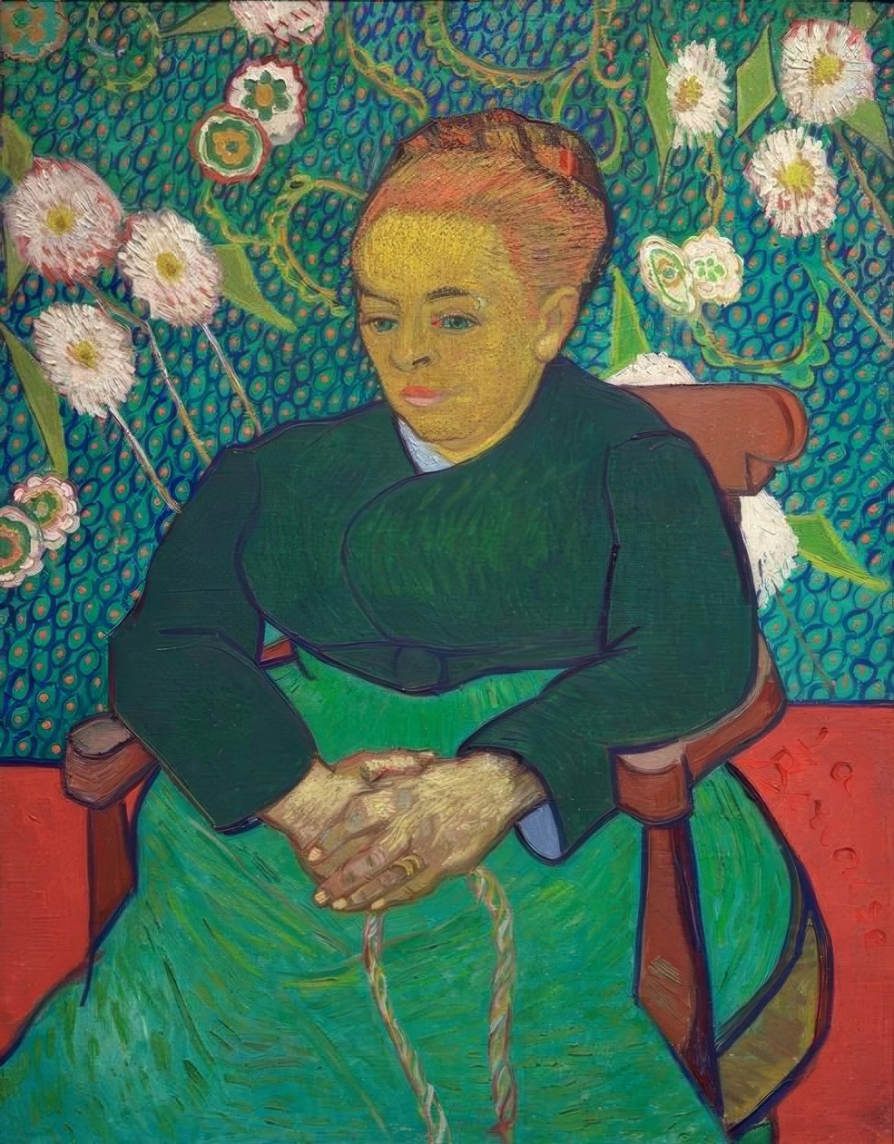 La Berceuse (Augustine Roulin) - Vincent van Gogh