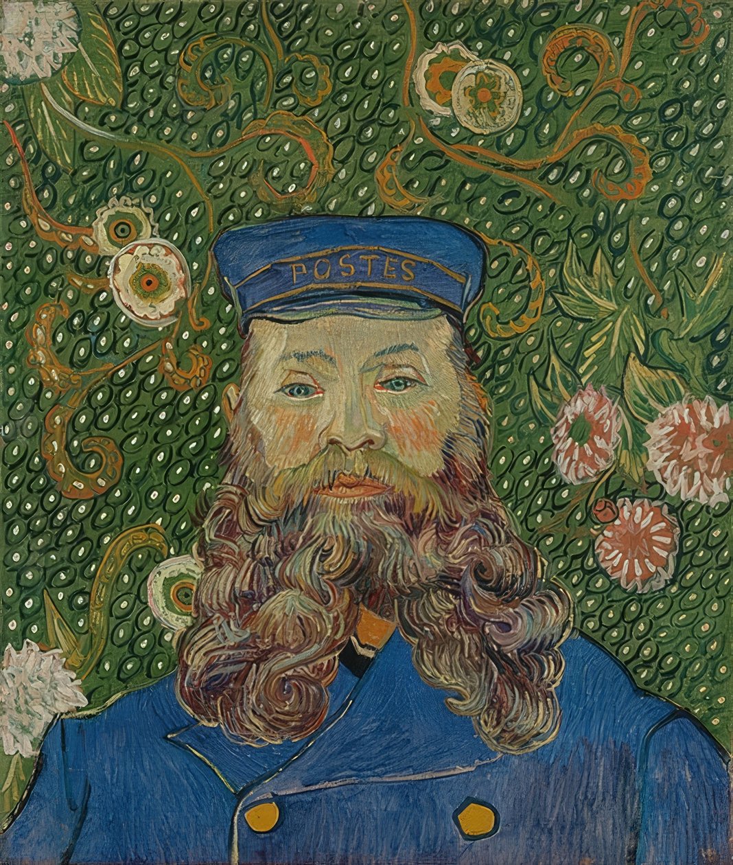 Portrait de Joseph Roulin. 1889 - Vincent van Gogh