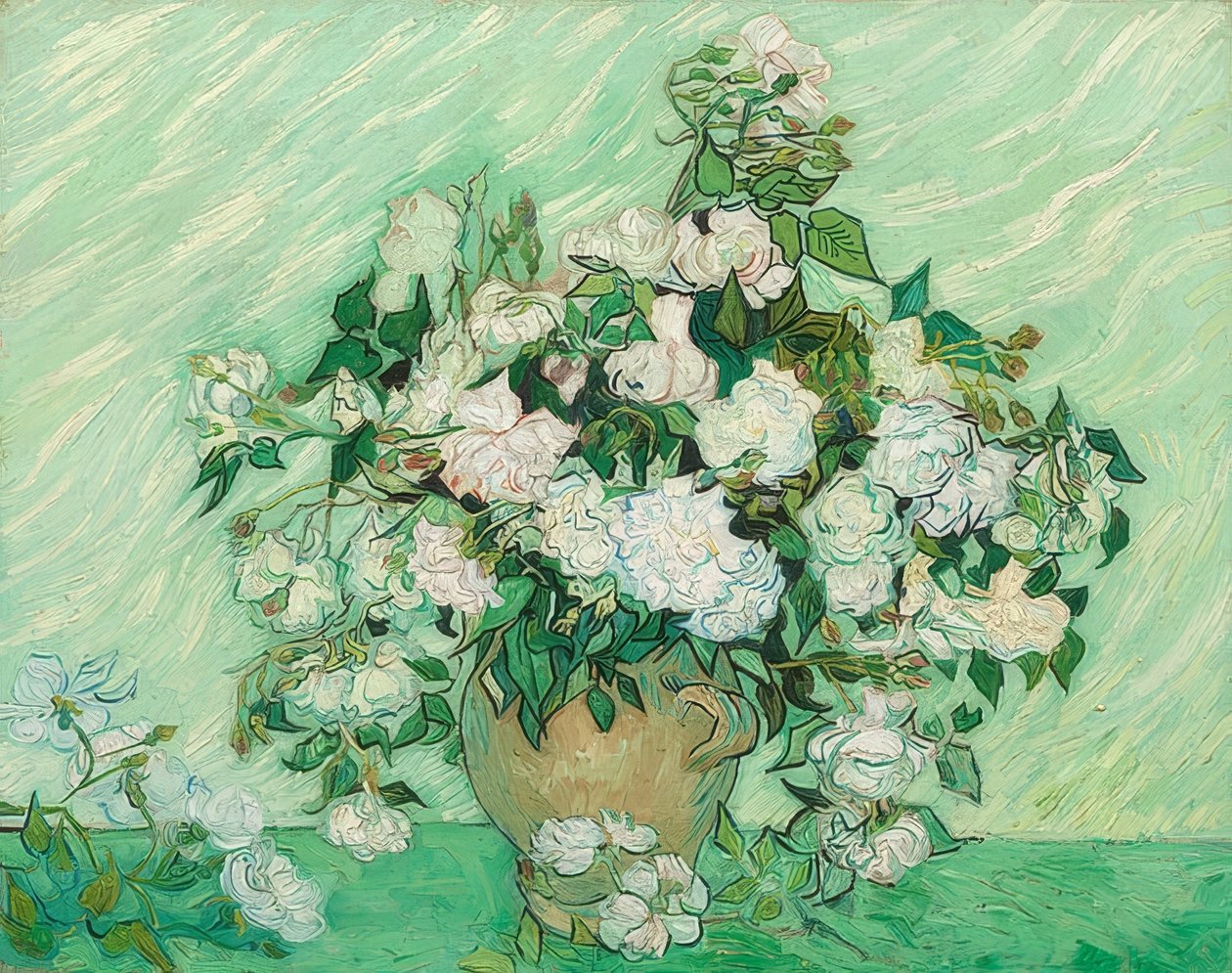 Roses. 1890 - Vincent van Gogh
