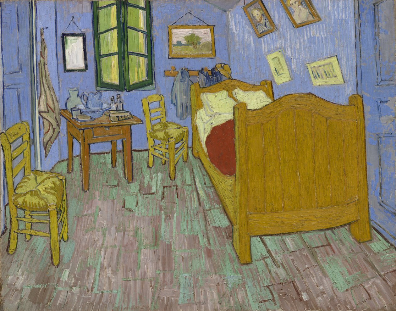 La Chambre, 1889 - Vincent van Gogh