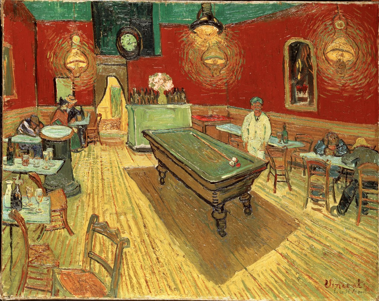 Le Café de nuit - Vincent van Gogh
