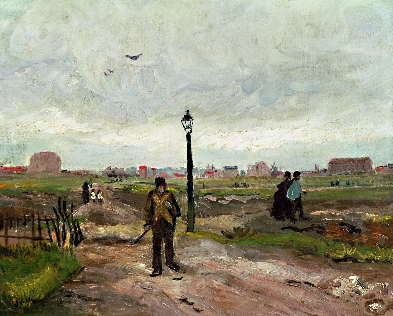 Les Faubourgs de Paris, 1886 - Vincent van Gogh